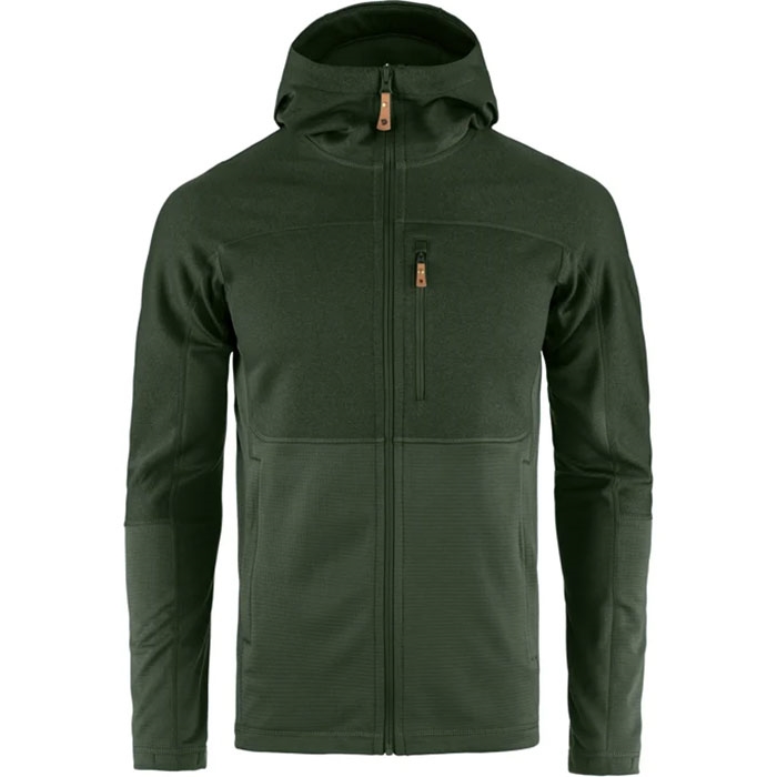Fjällräven Abisko Trail Fleece-deep Forest-   Fleecejakker