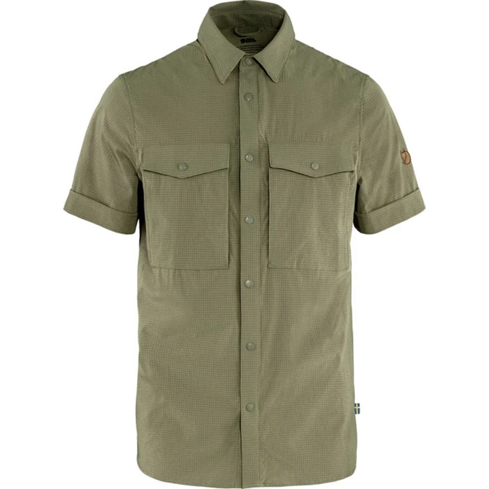 Fjällräven Abisko Trekking Shirt   Herre   Mænd-light Olive-  Skjorter
