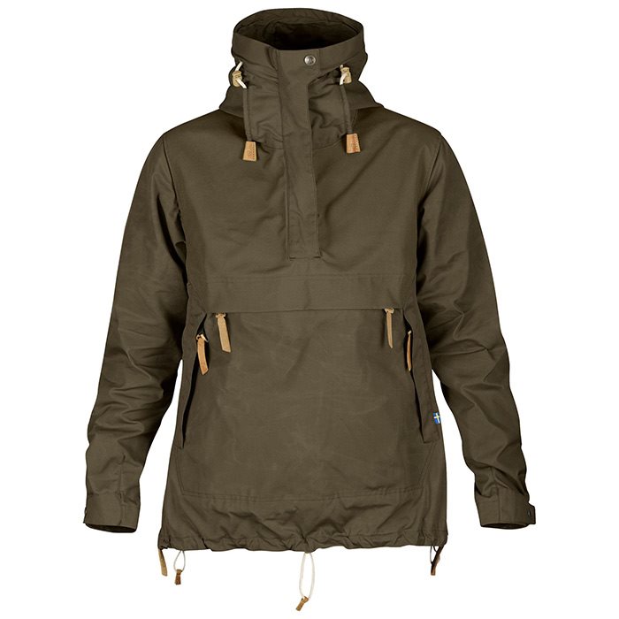 Fjällräven Anorak      Kvinder   Damer  Grøn-  Anorakker