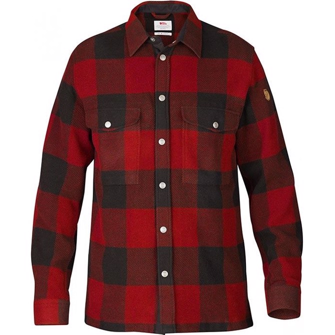 Fjällräven Canada Shirt-red-  Skjorter