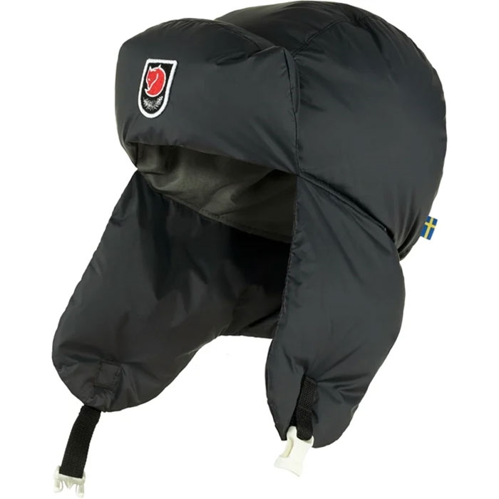 Fjällräven Expedition Down Heater-black-    Vinterhue  Vinterkasket