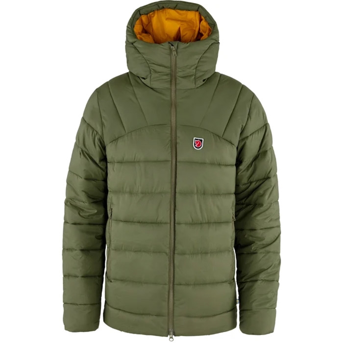 Fjällräven Expedition Mid Winter Jacket Herre   Mænd-grøn   Gul Gul-   Vinterjakker Til Mænd