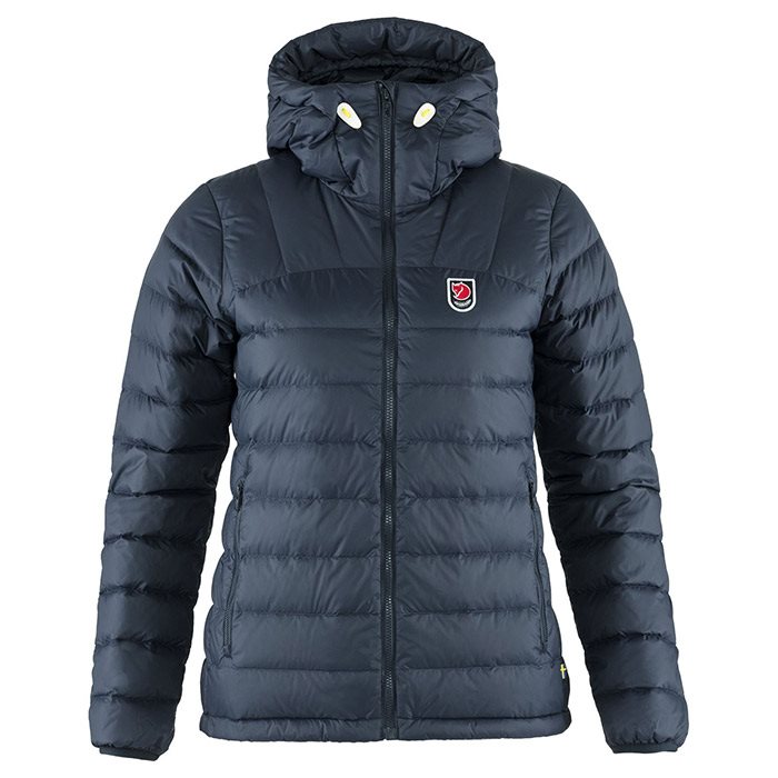 Fjällräven Expedition Pack Down Hoodie til kvinder - Mørkeblå