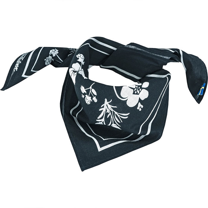 Fjällräven Fjällblomster Bandana-dark Navy Bandana