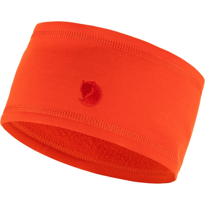 Fjällräven Fleece Headband-rød Orange-    Pandebånd