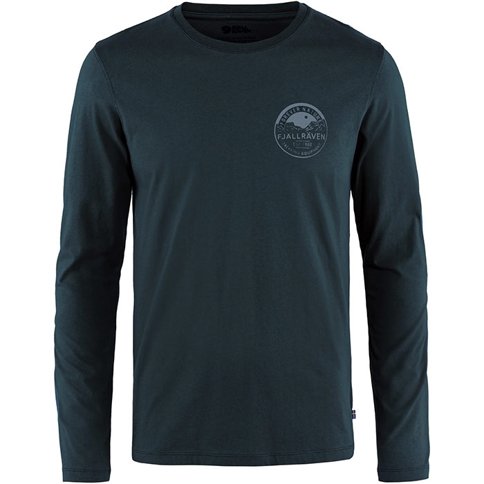 Fjällräven Forever Nature Badge   Herre   Mænd-dark Navy-   -shirt  Polo-shirt