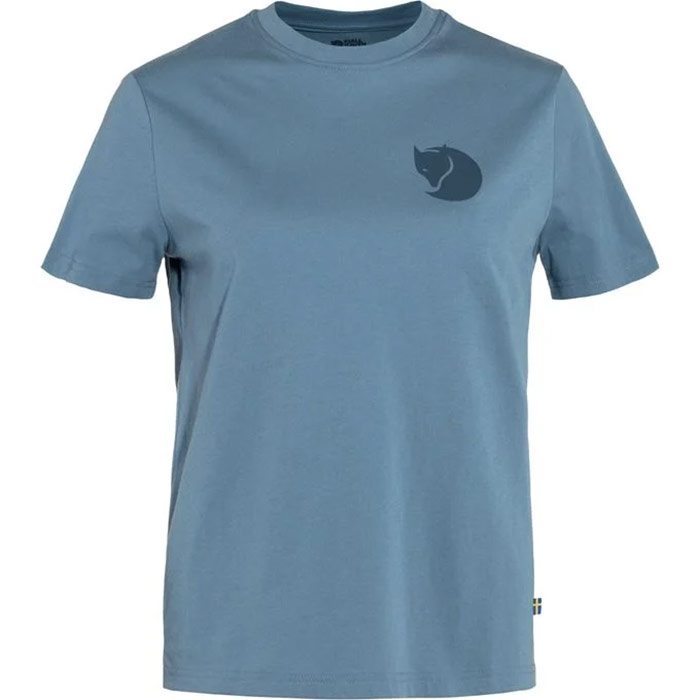 Fjällräven Fox Boxy Tee Kvinder   Damer-dawn Blå-   -shirts