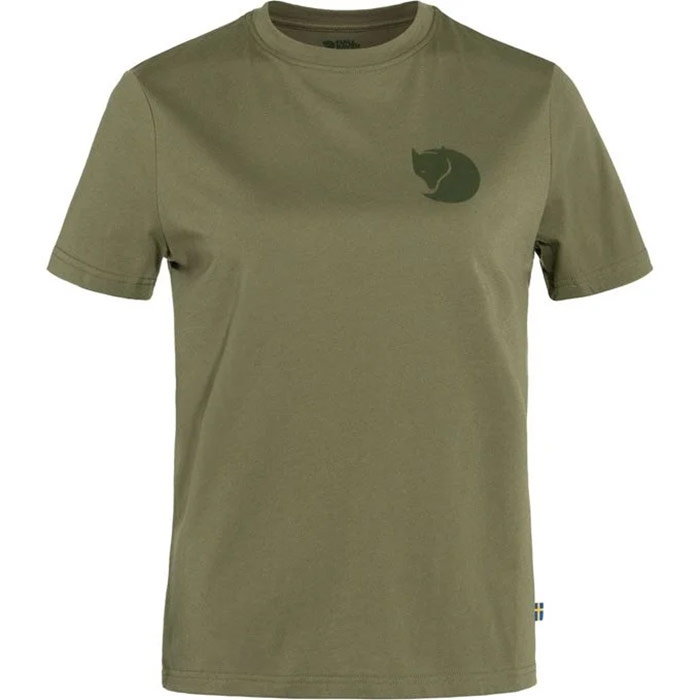 Fjällräven Fox Boxy Tee Kvinder   Damer-grøn-   -shirts