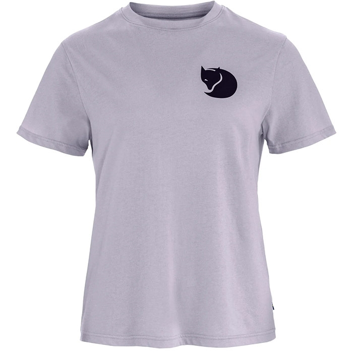 Fjällräven Fox Boxy Tee Kvinder   Damer-lavender Mist-   -shirts