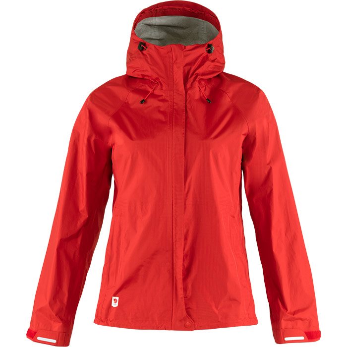 Fjällräven High Coast Hydratic Jacket Kvinder   Damer-true Rød-  Regntøj  Poncho
