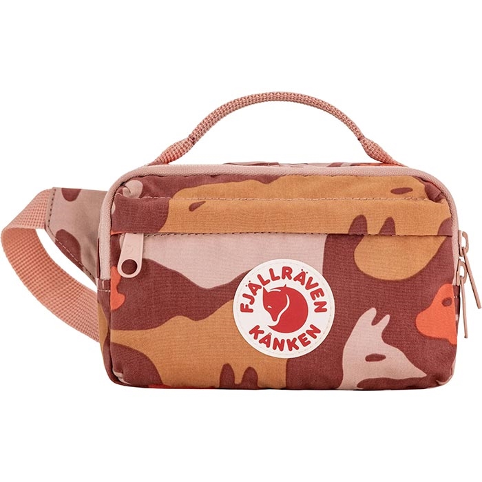 Fjällräven Kånken Graphics Hip Pack-chalk Rose-hidden Animals Hoftetasker   Bæltetasker