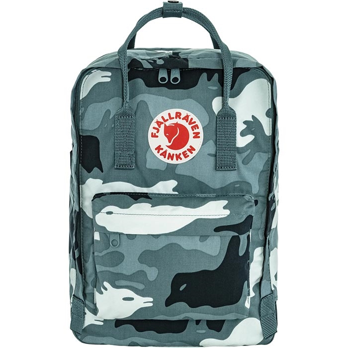 Fjällräven Kånken Graphics Laptop 15 39 39  18l-nimbus Blue-hidden Animals Skoletasker   -rygsække