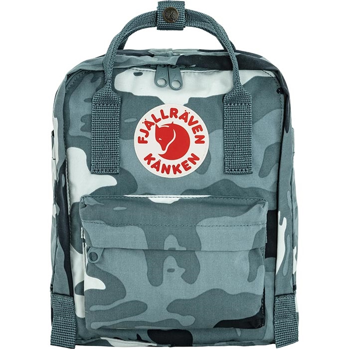 Fjällräven Kånken Graphics Mini 7l-nimbus Blue-hidden Animals Børnetasker