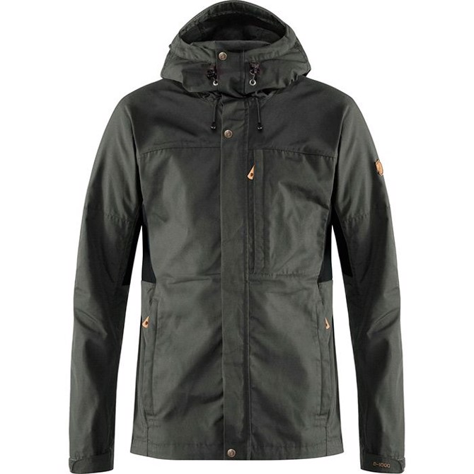 Fjällräven Kaipak Jacket Herre   Mænd-grå Sort-   Jakker