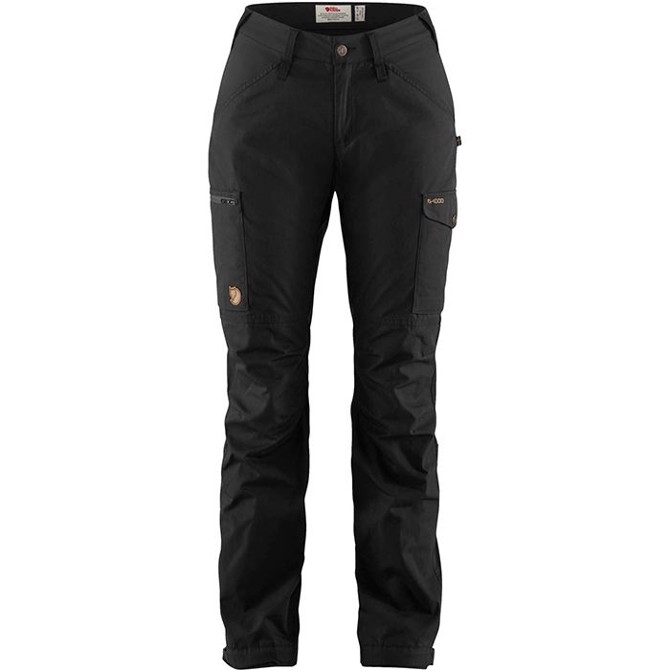 Fjällräven Kaipak Trousers Curved Kvinder   Damer-black-44 Bukser