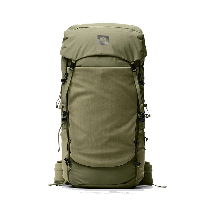 Fjällräven Kajka  -lätt 45    -green Vandrerygsække