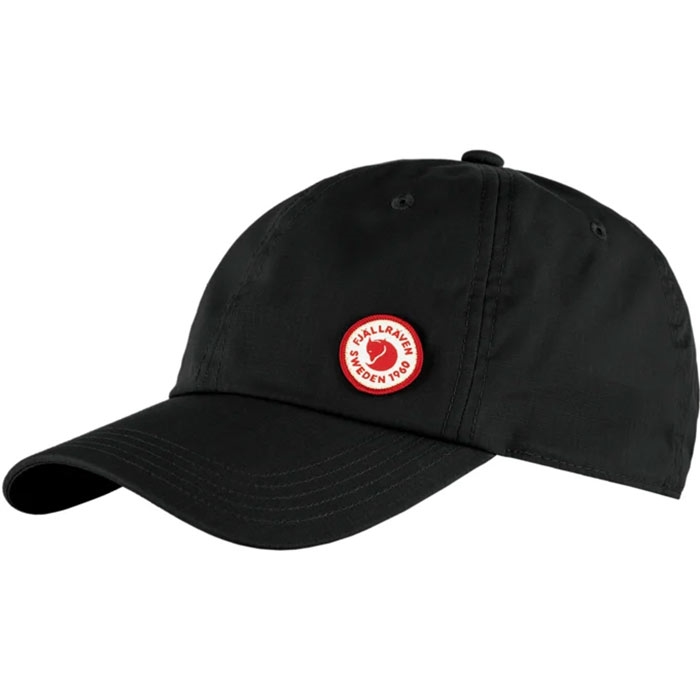 Fjällräven Logo Cap-black-    Baseball Cap  Kasket