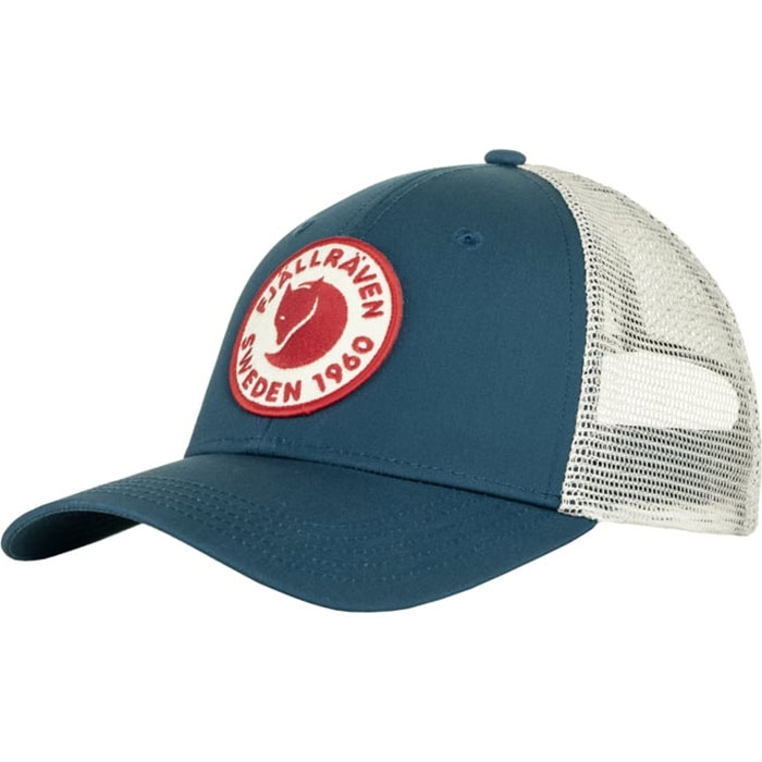 Fjällräven 1960 Logo Långtradarkeps-indigo Blue-    Baseball Cap  Kasket