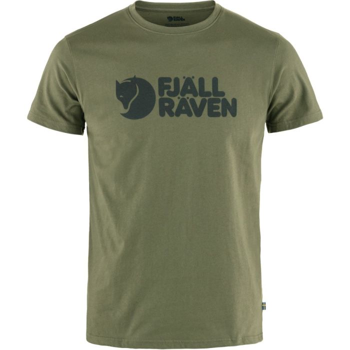 Fjällräven Logo  -shirt Laurel Green