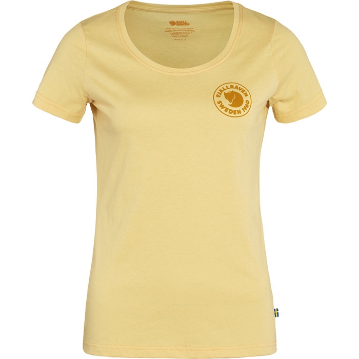 Fjällräven 1960 Logo  -shirt Woman-mais Gul-   -shirts