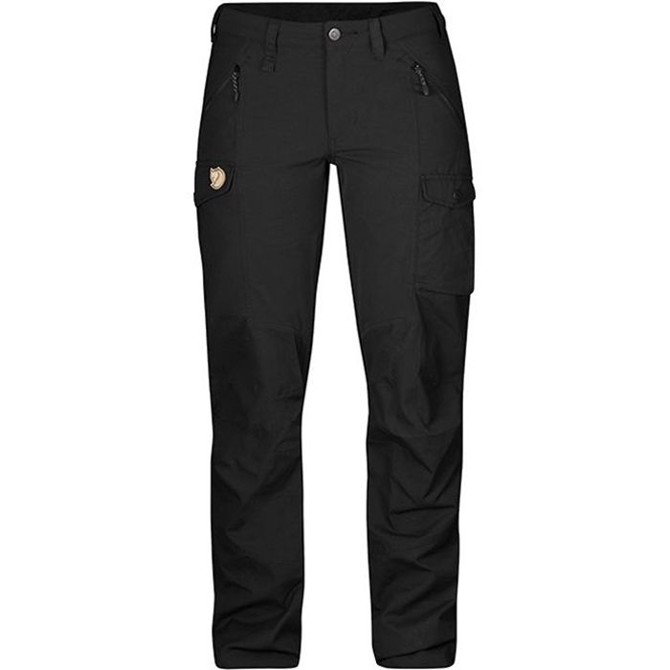 Fjällräven Nikka Regular Damebukser-black-44 Bukser