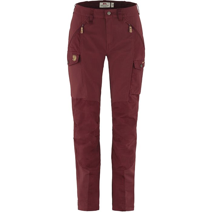 Fjällräven Nikka Trousers Curved  -rød Rød-34 Bukser