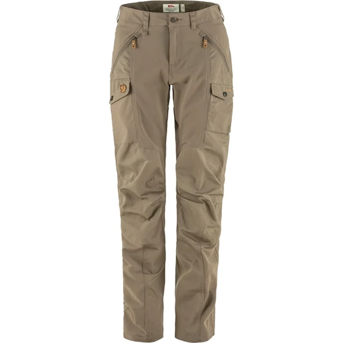Fjällräven Nikka Bukser Curved - Suede Brun på Udsalg