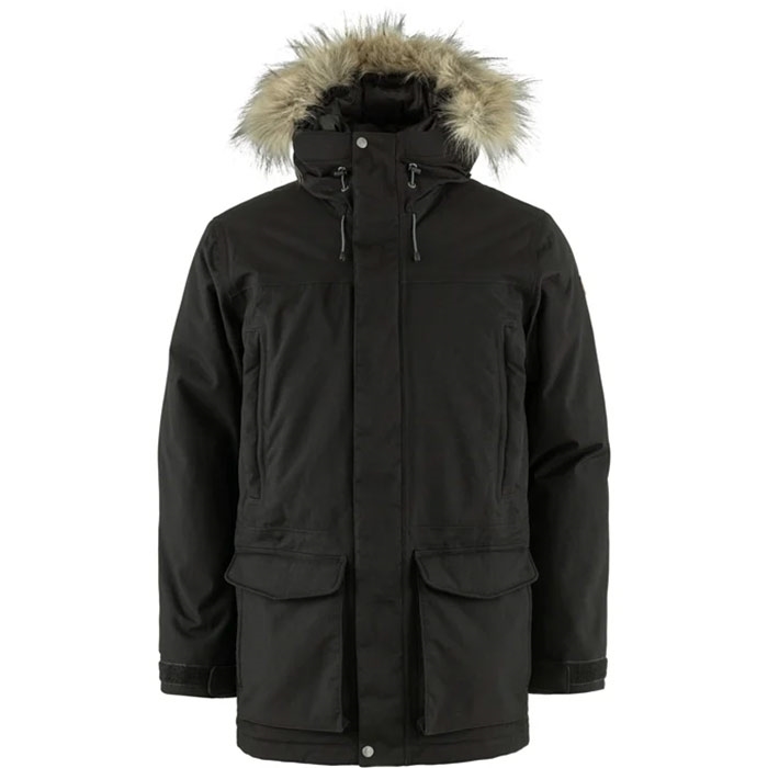 Fjällräven Nuuk Lite Herre Vinterjakke Sort