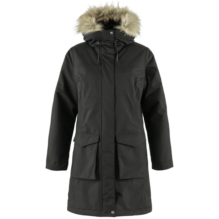 Fjällräven Nuuk Lite Parka Kvinder   Damer-sort-  Vinterjakker