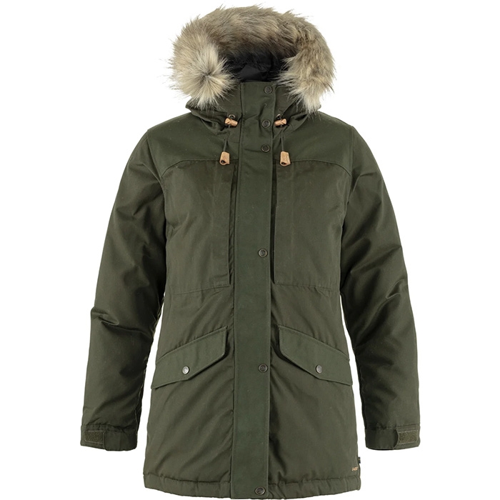 Fjällräven Singi Down Jacket Kvinder   Damer-deep Grøn-  Vinterjakker