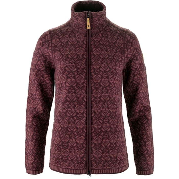 Fjällräven Snow Cardigan Woman-port-  Trøjer