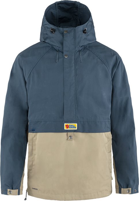 Fjällräven Vardag Anorak Herre   Mænd-uncle Blå   Beige-  Anorak