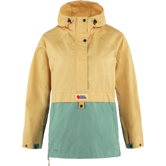 Fjällräven Vardag Anorak Kvinder   Damer-mais Gul   Aloe Grøn-xxs Dametøj