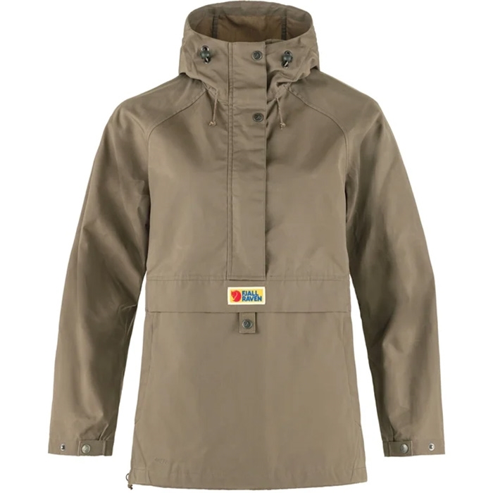 Fjällräven Vardag Anorak Kvinder   Damer-suede Brown-  Dametøj
