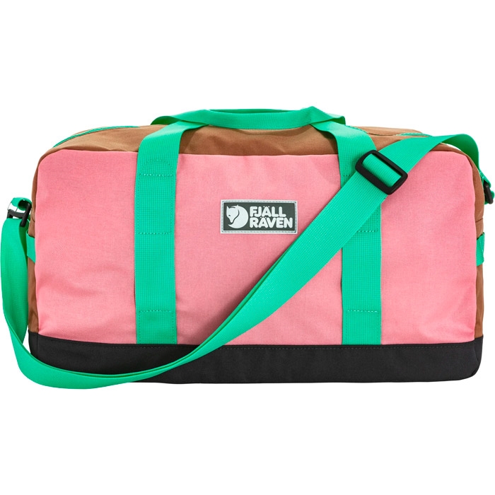 Fjällräven Vardag Duffel 33  -poppy Pink   Khaki Dust Duffel Tasker