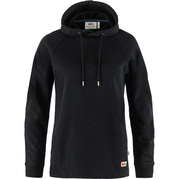 Fjällräven Vardag Hoodie Kvinder   Damer-black-  Trøjer