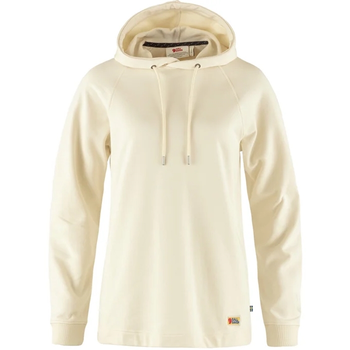 Fjällräven Vardag Hoodie til kvinder - Hvid trøje