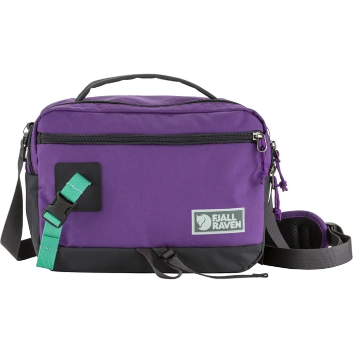 Fjällräven Vardag Shoulder Bag  -violette   Coal Black Skuldertasker