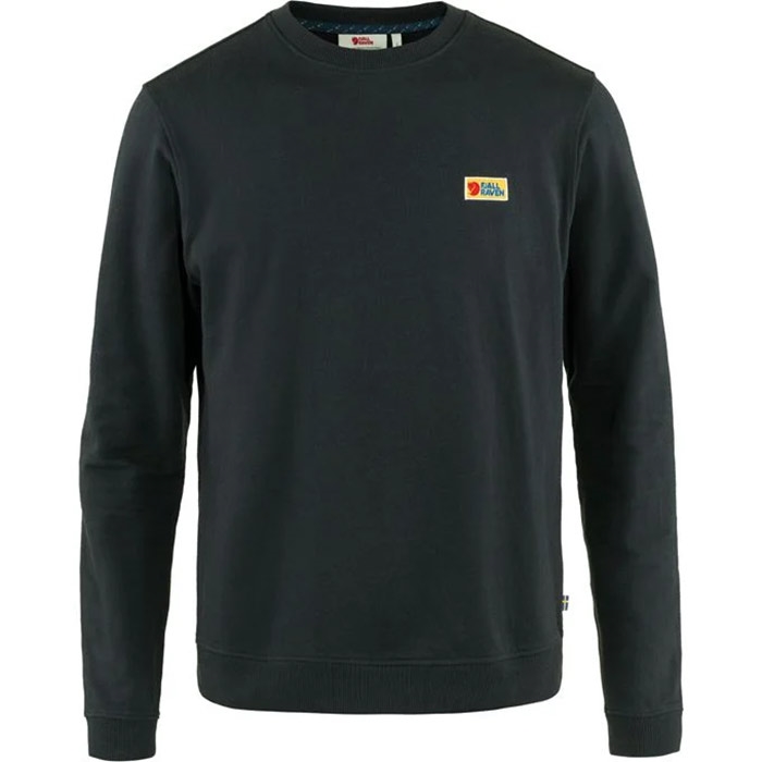 Fjällräven Vardag Sweater Herre   Mænd-sort-  Trøjer