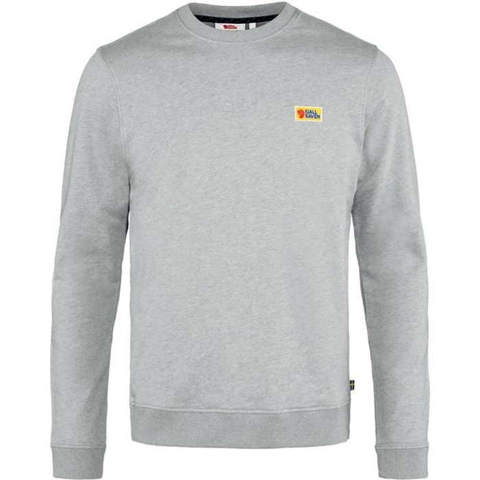 Fjällräven Vardag Sweater Herre   Mænd-grey Melange-   Trøjer