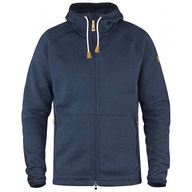 Fjällräven övik Fleece Hoodie -navy-  Fleecejakker