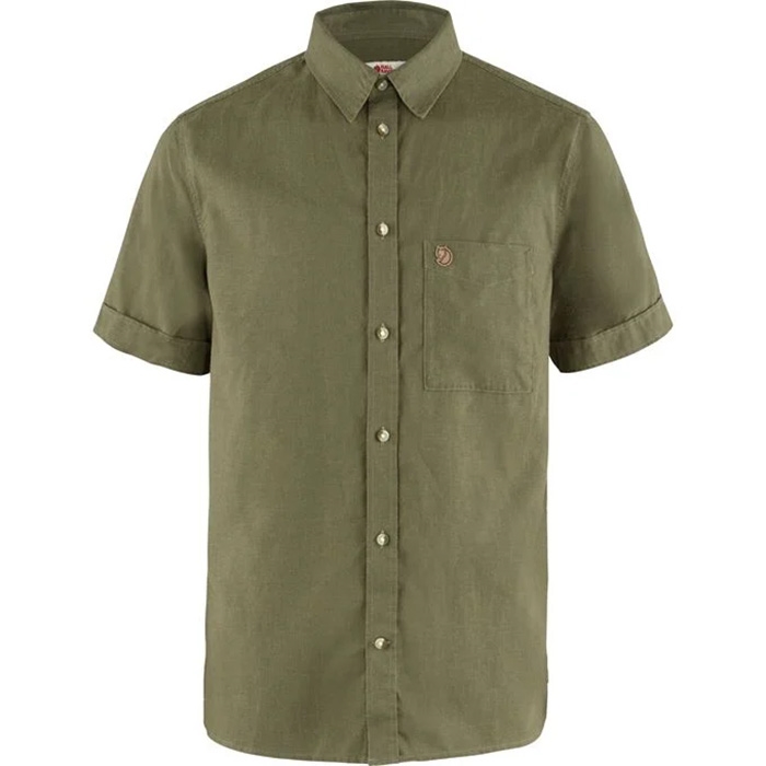 Fjällräven övik Travel Shirt Herre   Mænd-green-  Skjorter