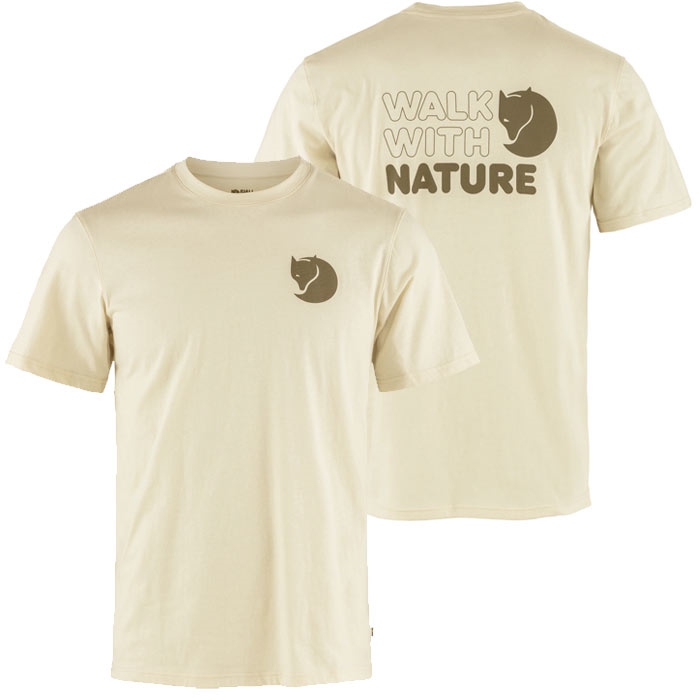 Fjällräven Walk With Nature  -shirt-chalk White-   -shirt  Polo-shirt