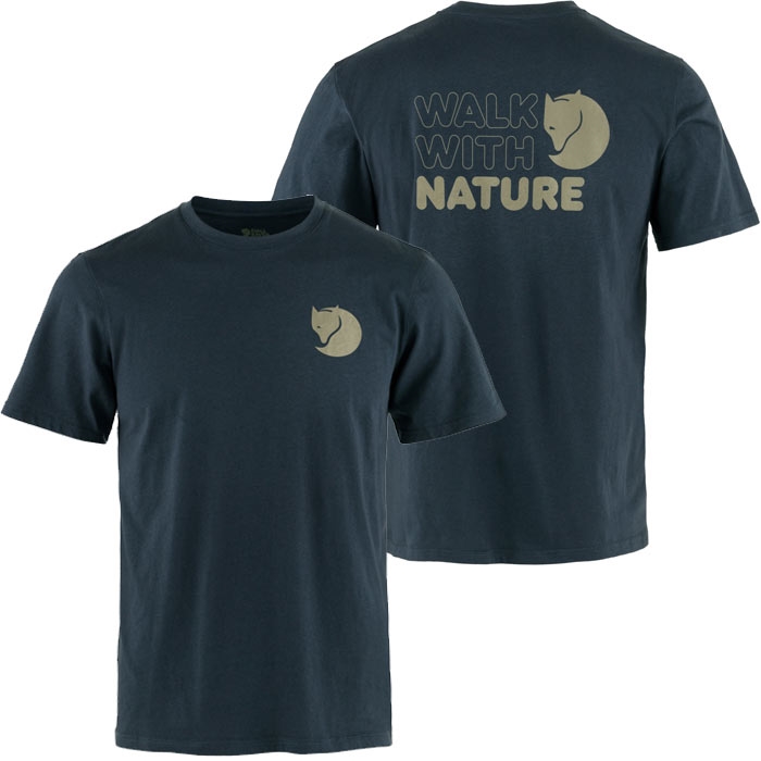 Fjällräven Walk With Nature  -shirt-dark Navy-    -shirt  Polo-shirt