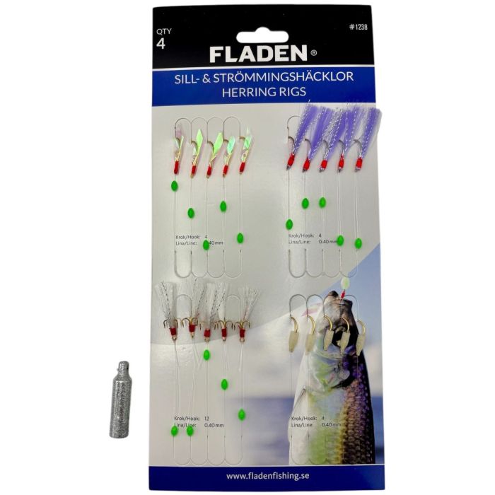Fladen Sildeforfang 4stk   1238