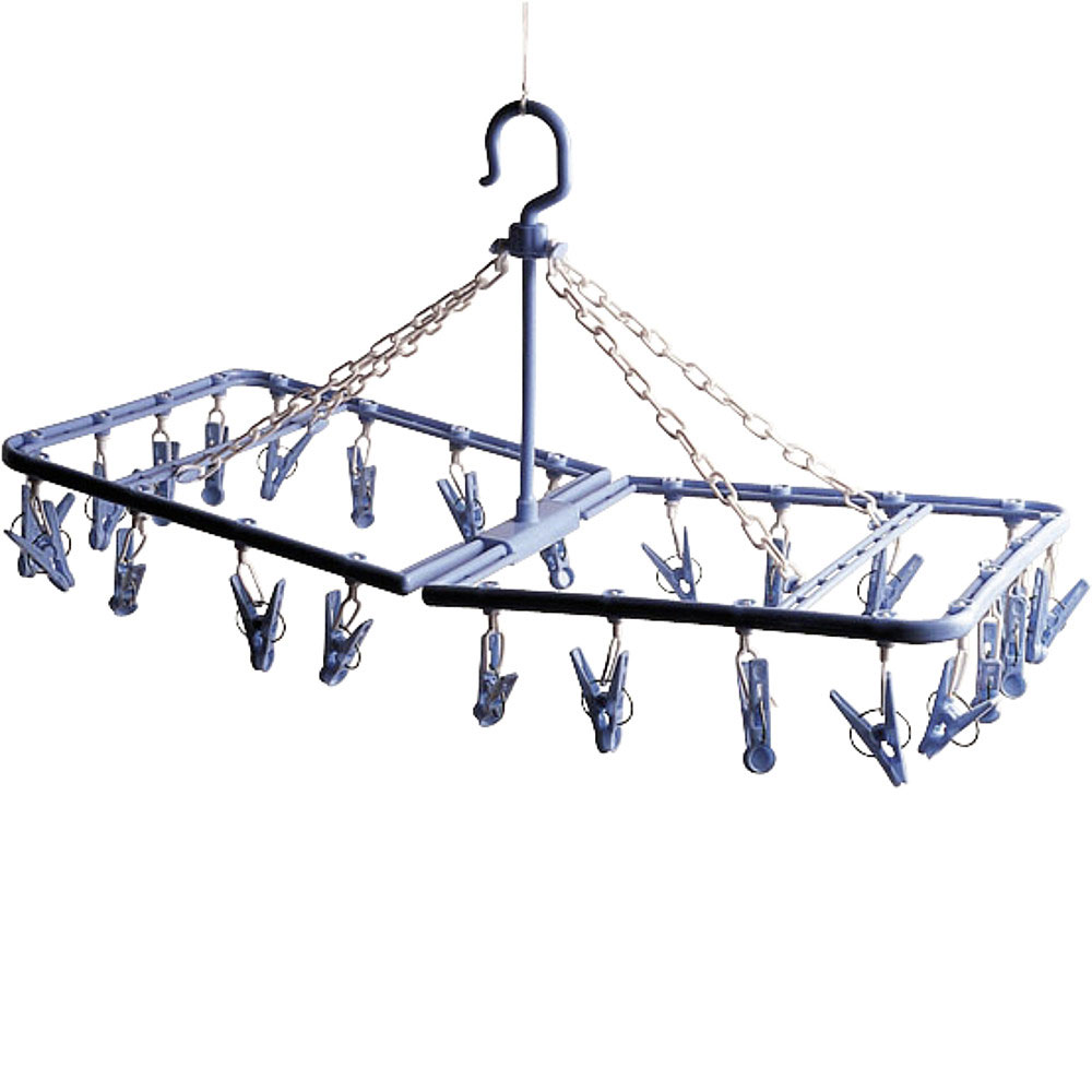 Foldbar Tørrekarrusel    34 Klemmer