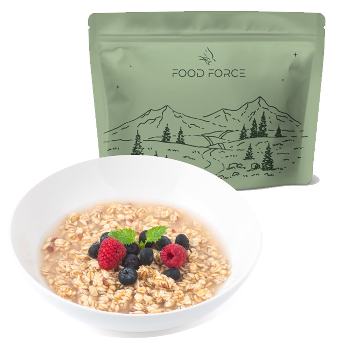 Food Force Bærmüsli 100g  430 Kcal  Mad
