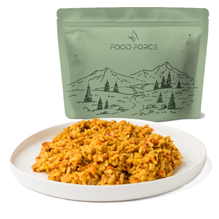 Food Force Stegte Ris Med Kylling 148g  601 Kcal  Mad