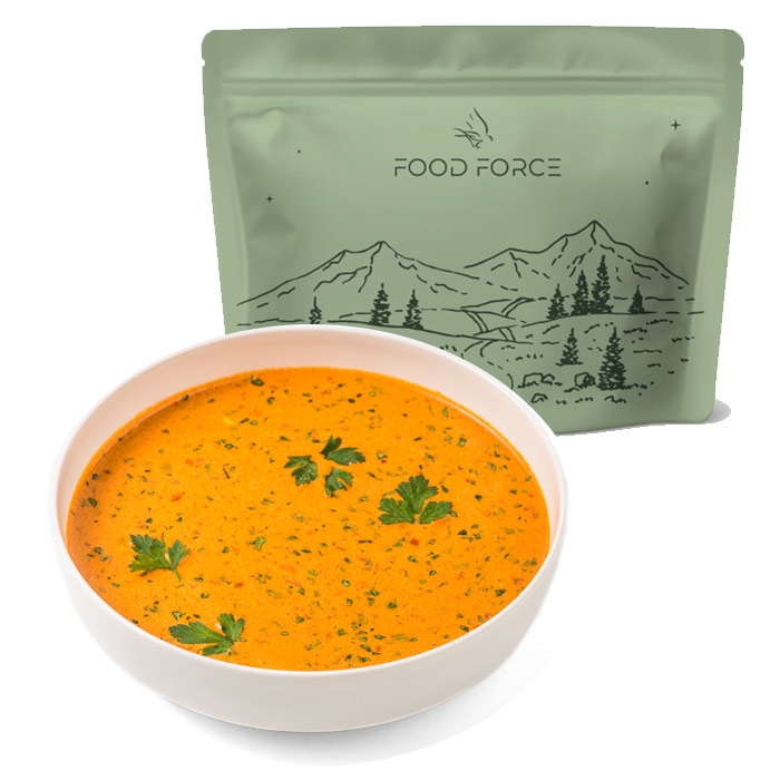 Food Force Tomatsuppe   Pasta   Oksekød 60g  270kcal  Mad