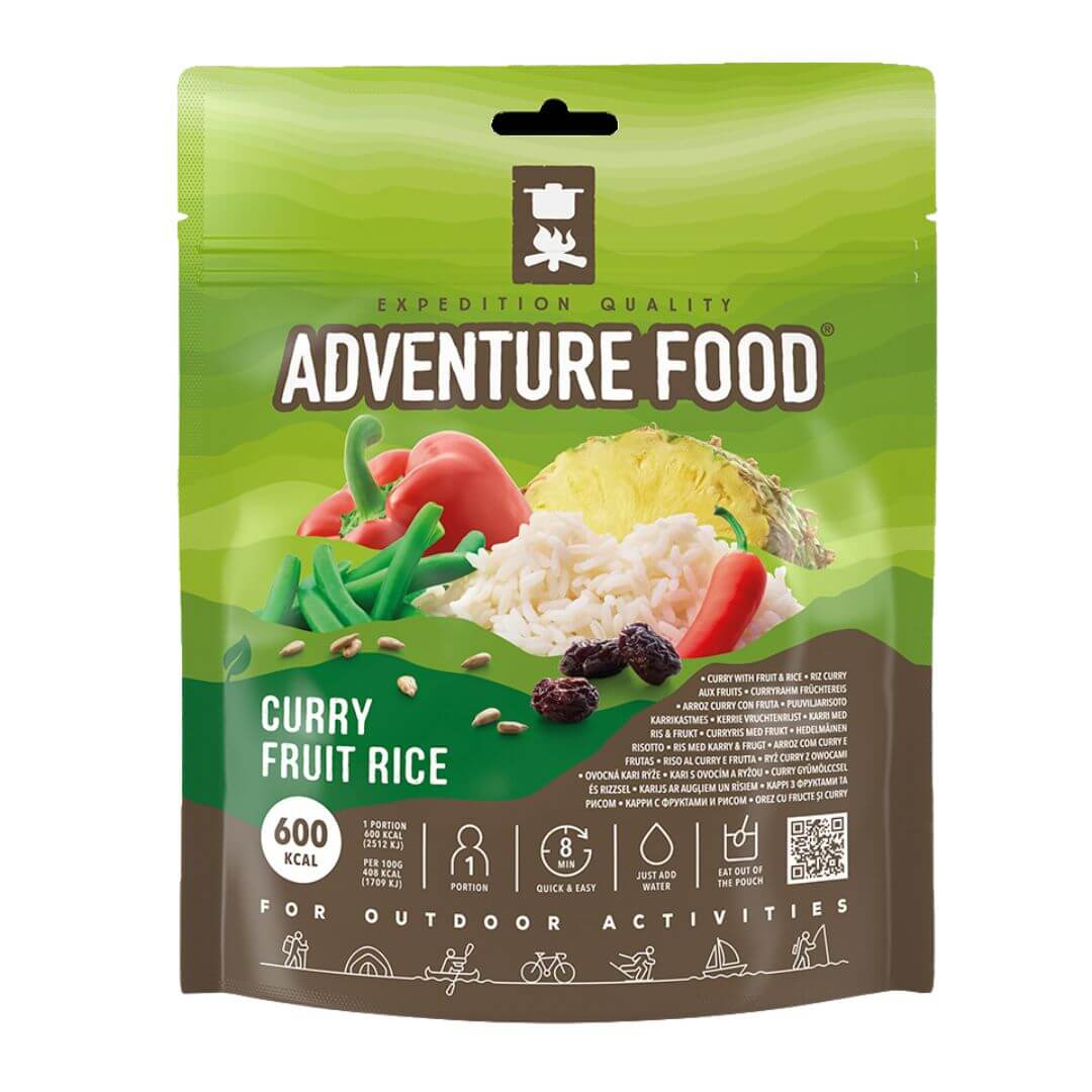 Frysetørret Mad Adventure Food Curry Fruit Rice